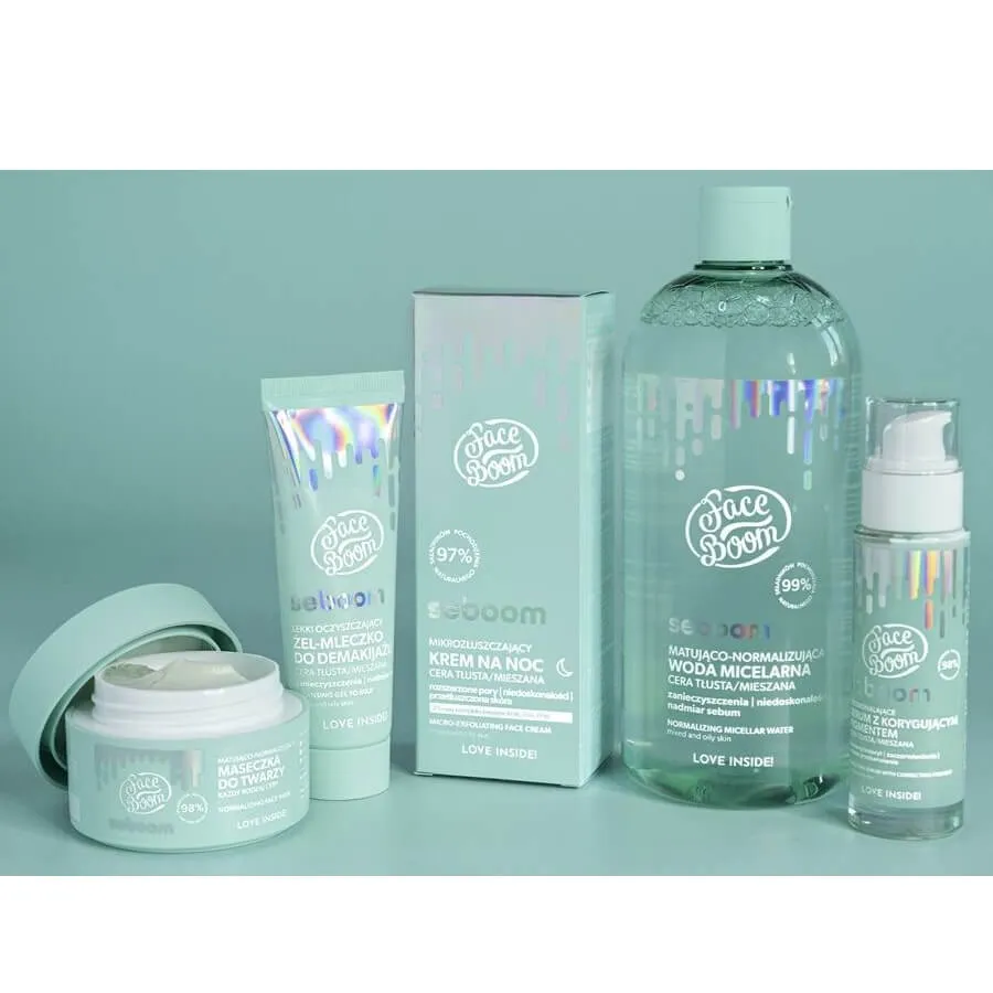 Face Boom Light Cleansing Makeup Remover Gel Milk