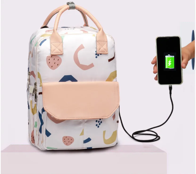 Fashionable Multifunctional Large-capacity Mother And Baby Bag