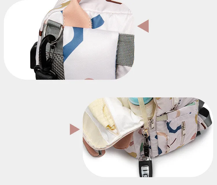 Fashionable Multifunctional Large-capacity Mother And Baby Bag