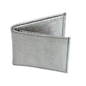 FB800G  Billfold- Embossed Gray Print