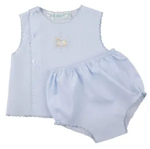 Feltman Brothers Boys Rocking Horse Diaper Set