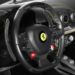 Ferrari F12 F1 Racing Shift Paddles, in Matte Carbon Fiber