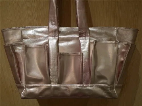 Flavio Olivera Pink Pockets Tote Handbag
