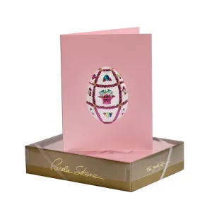 Flower Basket Egg (pink)