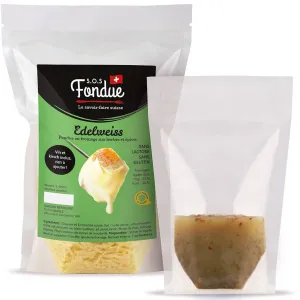 Fondue au fromage edelweiss