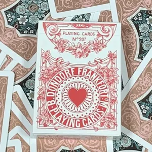 Four Continents (Red) Playing Cards