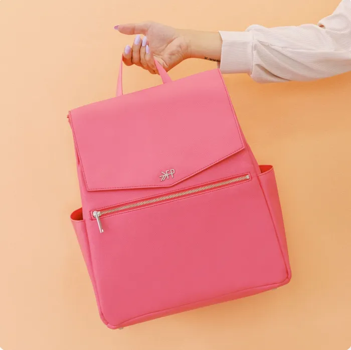 Freshly Picked Hot Pink Classic Diaper Bag II