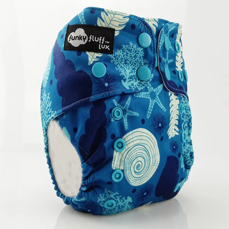 Funky Fluff O/S - Pocket Diaper (Prints)