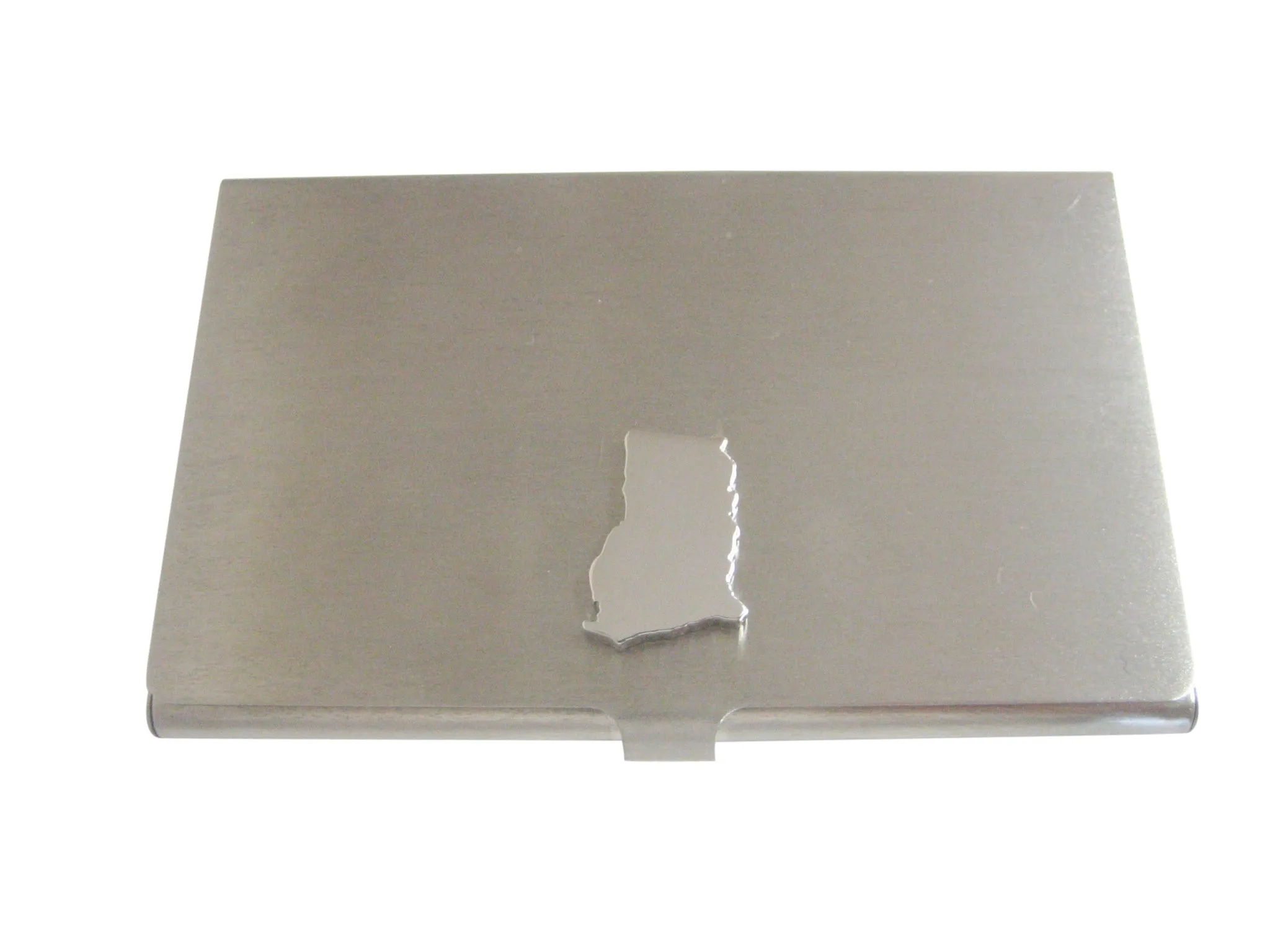 Ghana Map Shape Business Card Holder