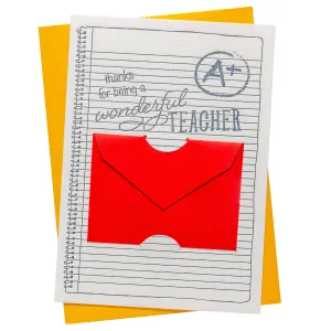 Gift Card Holder | Teacher