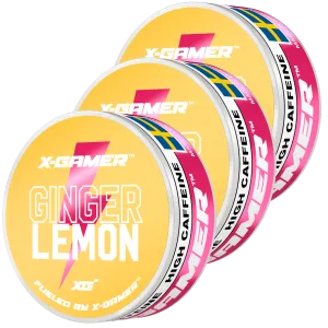 Ginger Lemon Energy Pouches (3 Pack / 60 Pouches)