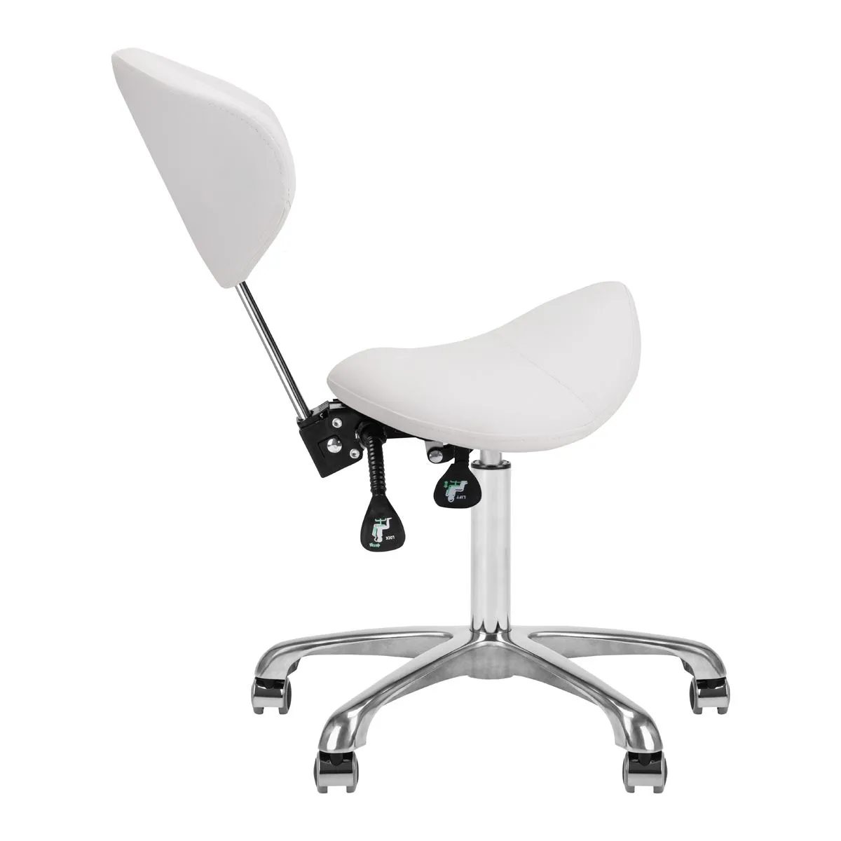 Giovanni Cosmetic Stool 1004 White