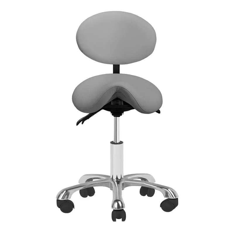 Giovanni Cosmetic Stool 1025 Grey