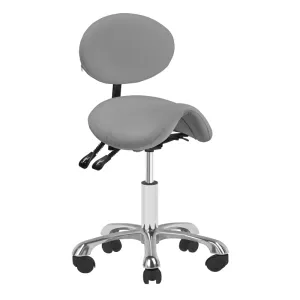 Giovanni Cosmetic Stool 1025 Grey