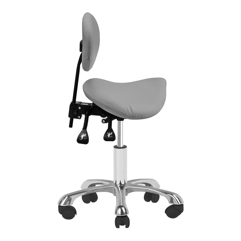 Giovanni Cosmetic Stool 1025 Grey