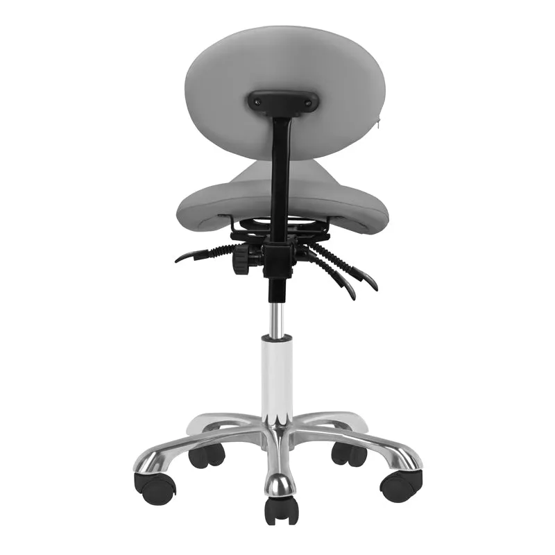 Giovanni Cosmetic Stool 1025 Grey