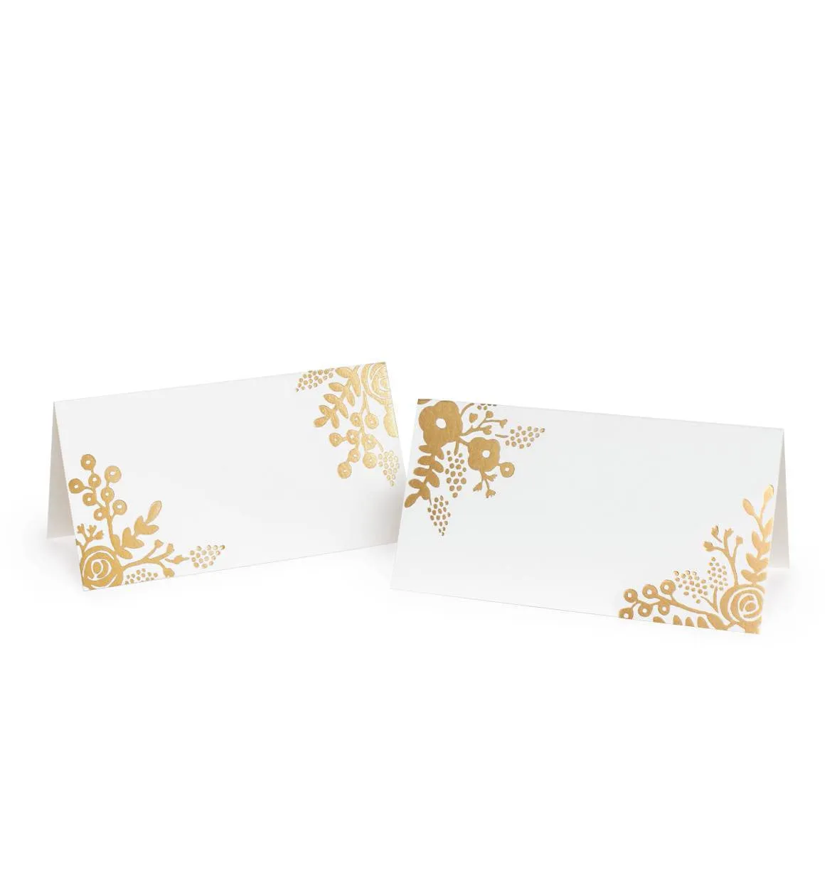 Gold Lace Place Cards