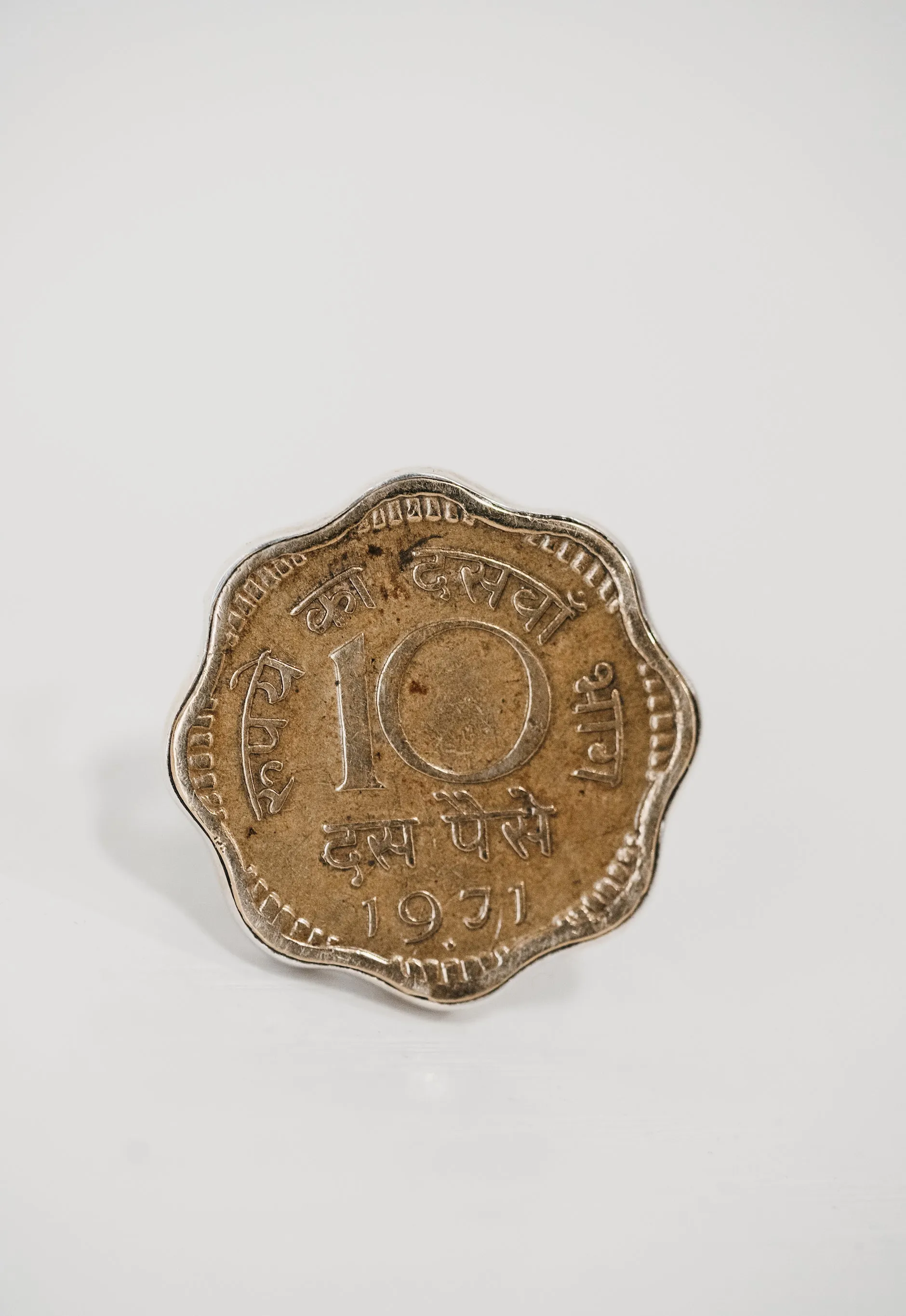Golden Coin Ring
