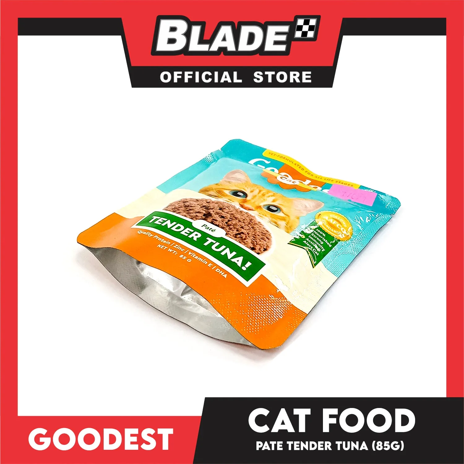 Goodest Cat Tender Tuna Pate 85g Wet Cat Food