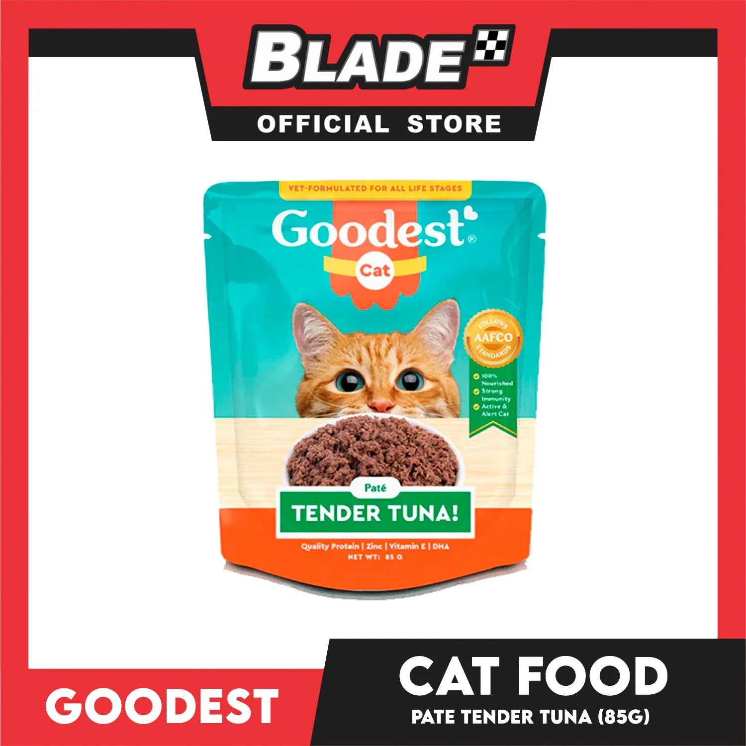 Goodest Cat Tender Tuna Pate 85g Wet Cat Food