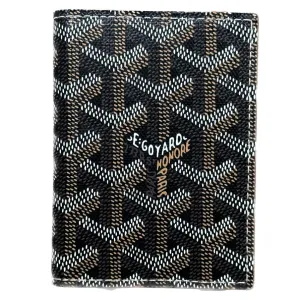 Goyard Saint-Marc Card Wallet - Black and Tan
