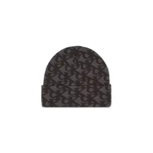 Gray Patterned Beanie