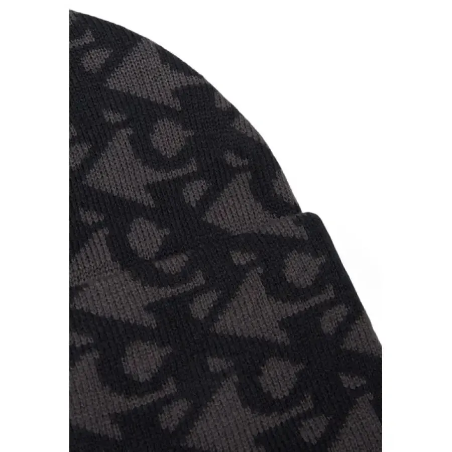 Gray Patterned Beanie