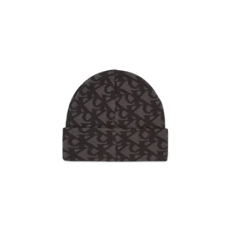 Gray Patterned Beanie