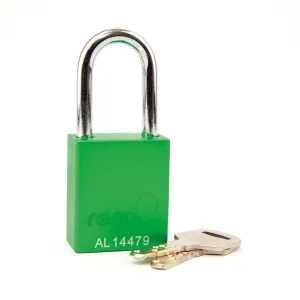 Green REECE Aluminum Safety Padlock KA