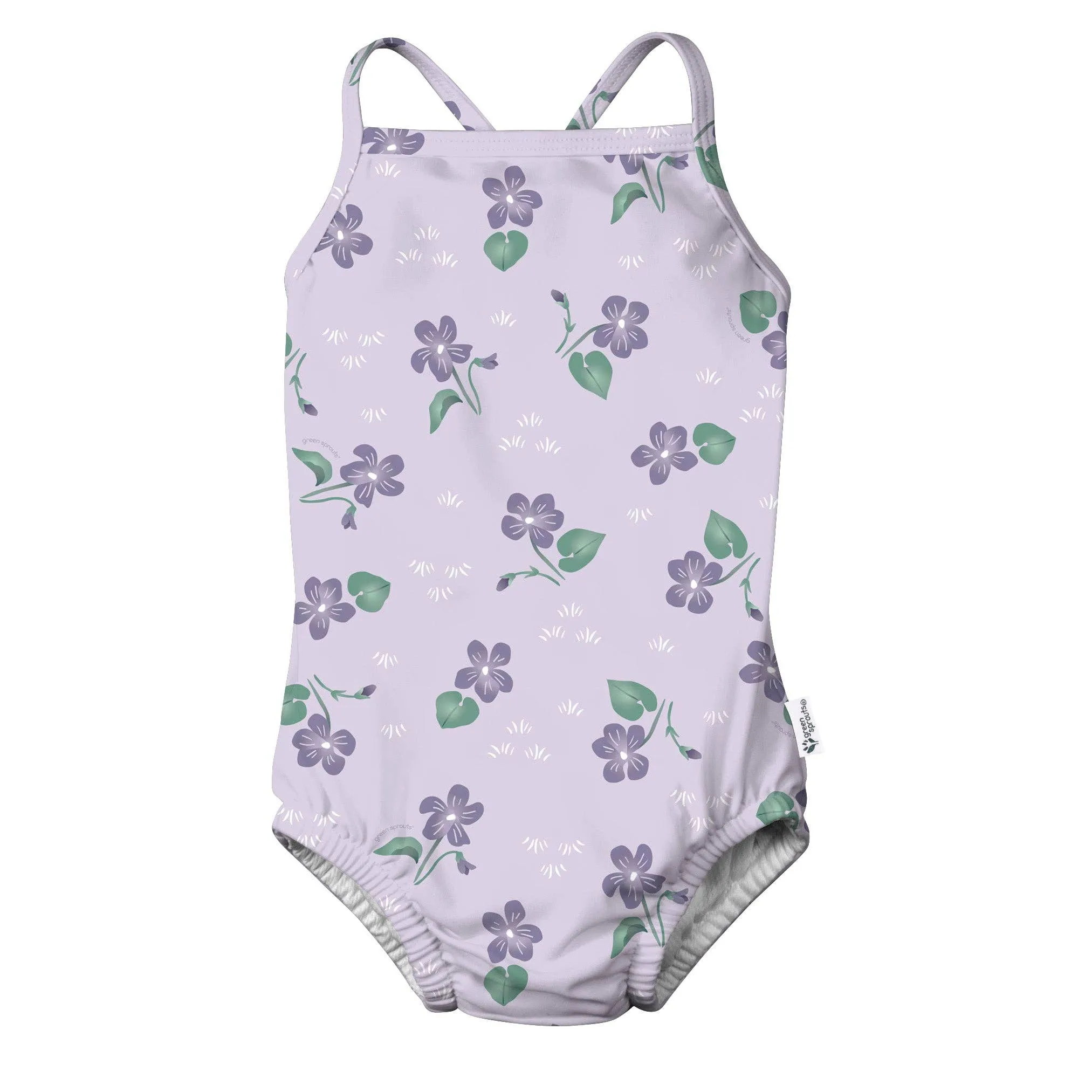 GREEN SPROUTS Eco Swimsuit with Built-in Swim Diaper