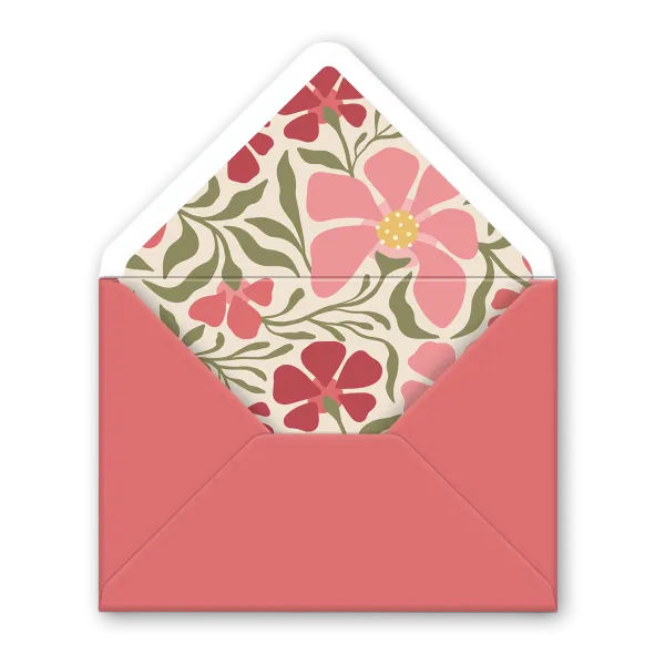Greeting Card Camellia Flowers