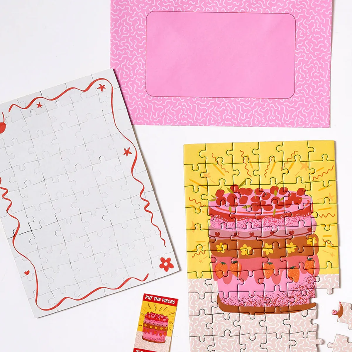 Greeting Card Puzzle - Sweet Birthday