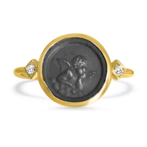 Guardian Angel with Diamonds