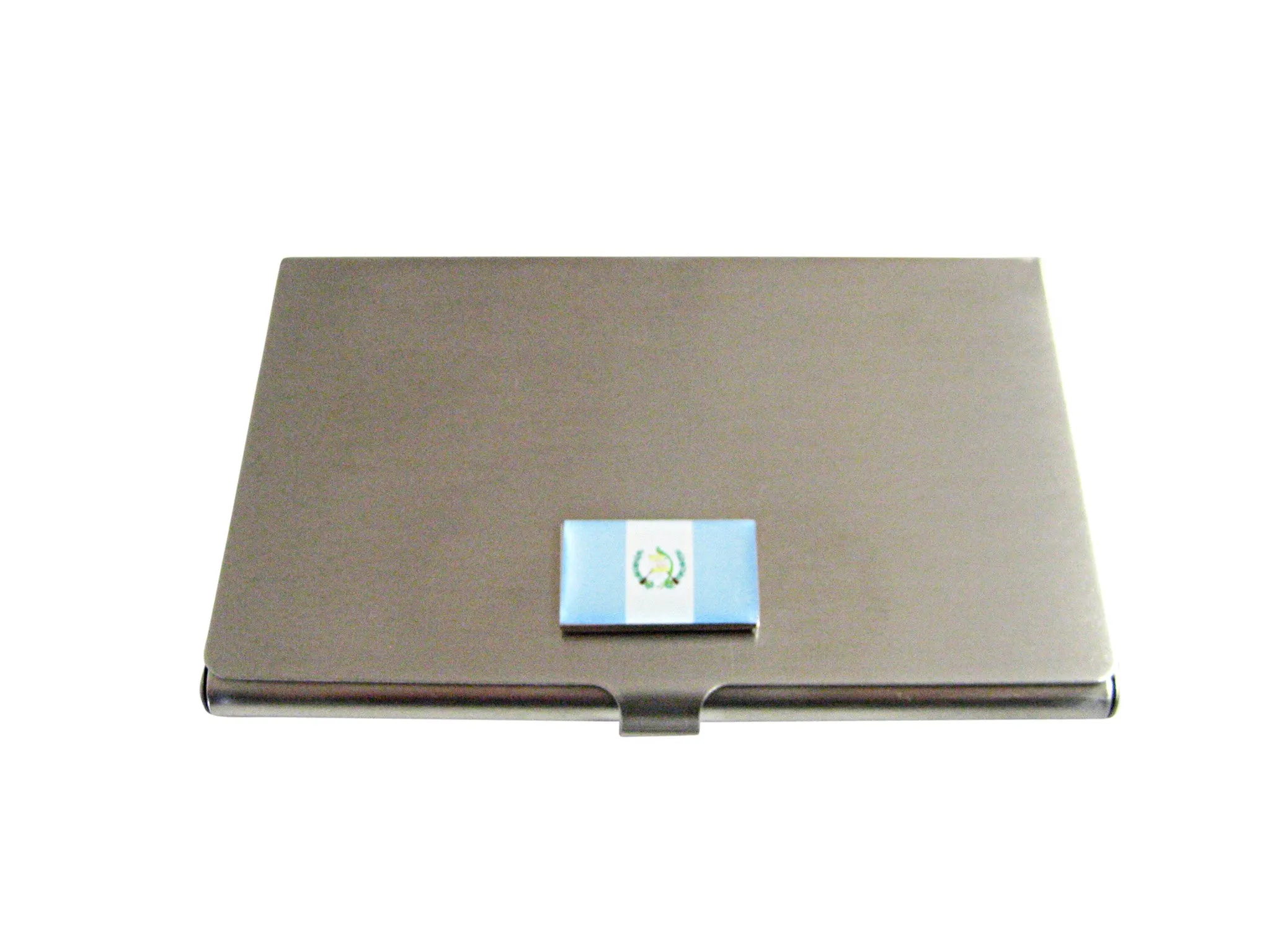 Guatemala Flag Pendant Business Card Holder