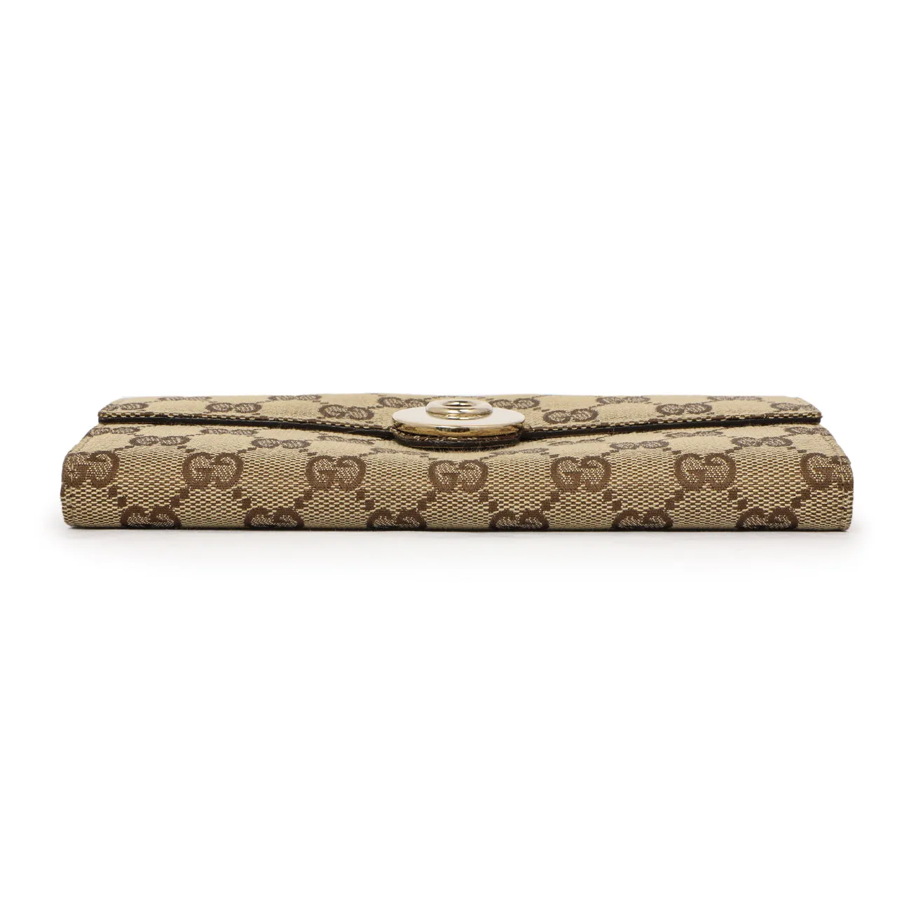 Gucci Monogram Eclipse Continental Wallet
