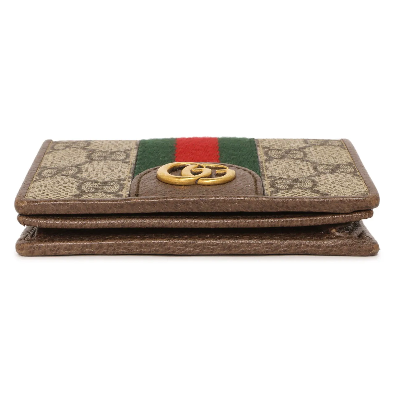 Gucci X Disney GG Supreme Monogram Three Little Pigs Ophidia Card Case