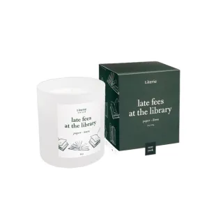 Guys N Gals - Late Fees At The Library Candle