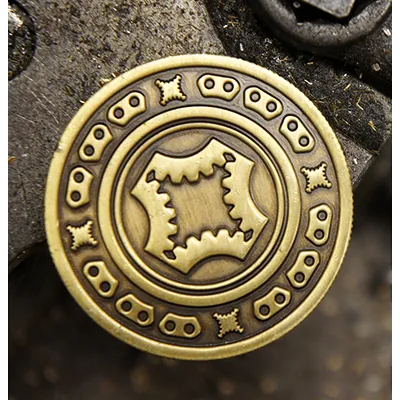 Half Dollar Coin (Bronze) by Mechanic Industries