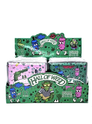 Hall Of Weed Cigarette Case 12pc