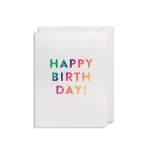 Happy Birthday! Mini Greeting Card
