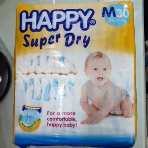 HAPPY DIAPER M 30`S ASSTD