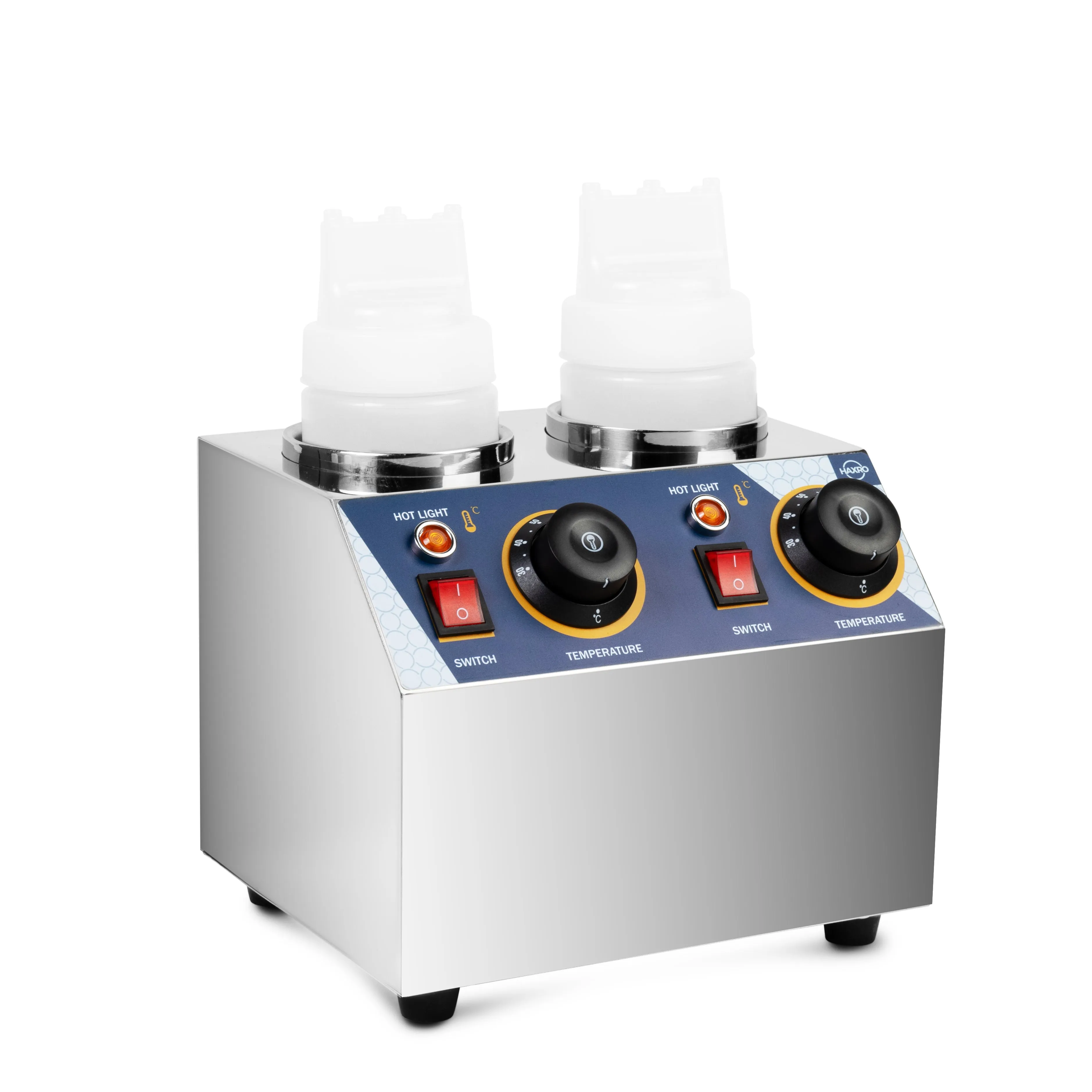 HAXRO 2 Compartment Sauce Warmer