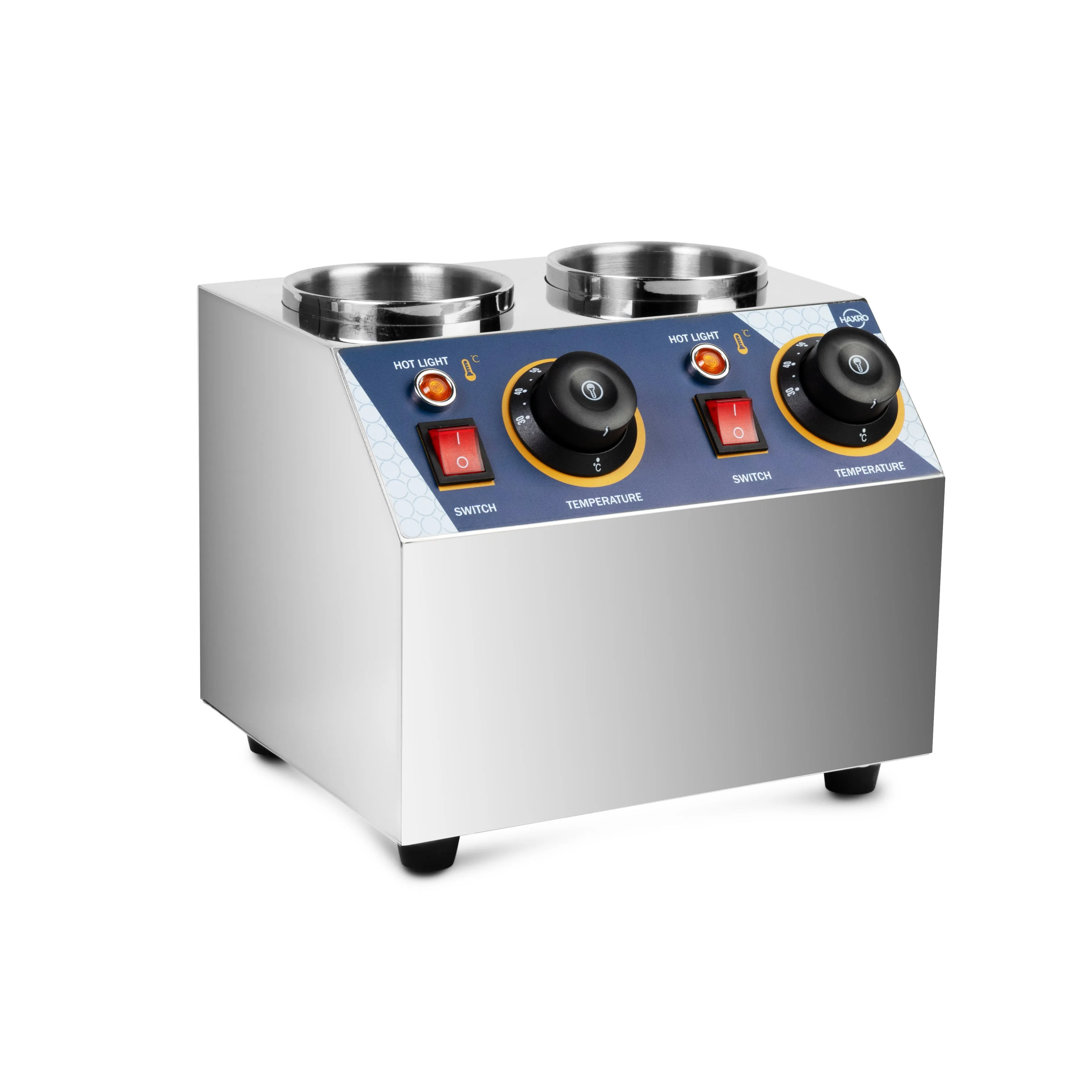 HAXRO 2 Compartment Sauce Warmer