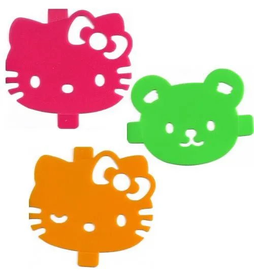 Hello Kitty Bento Food Separator Sheet Seasoning Mold