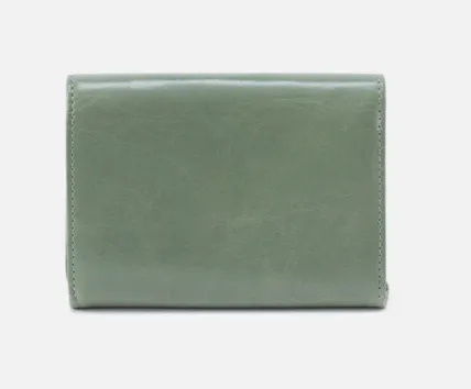 HOBO Robin Compact Wallet - Polished Leather