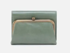HOBO Robin Compact Wallet - Polished Leather