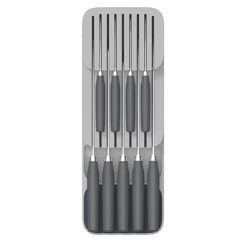 Homlly Drawer Organizer Tray for Cutlery and Knives
