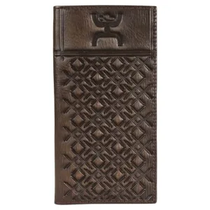 Hooey Checkbook Cover Crosshatch