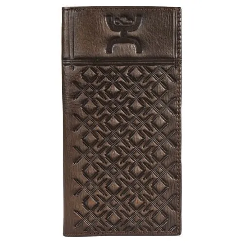Hooey Checkbook Cover Crosshatch