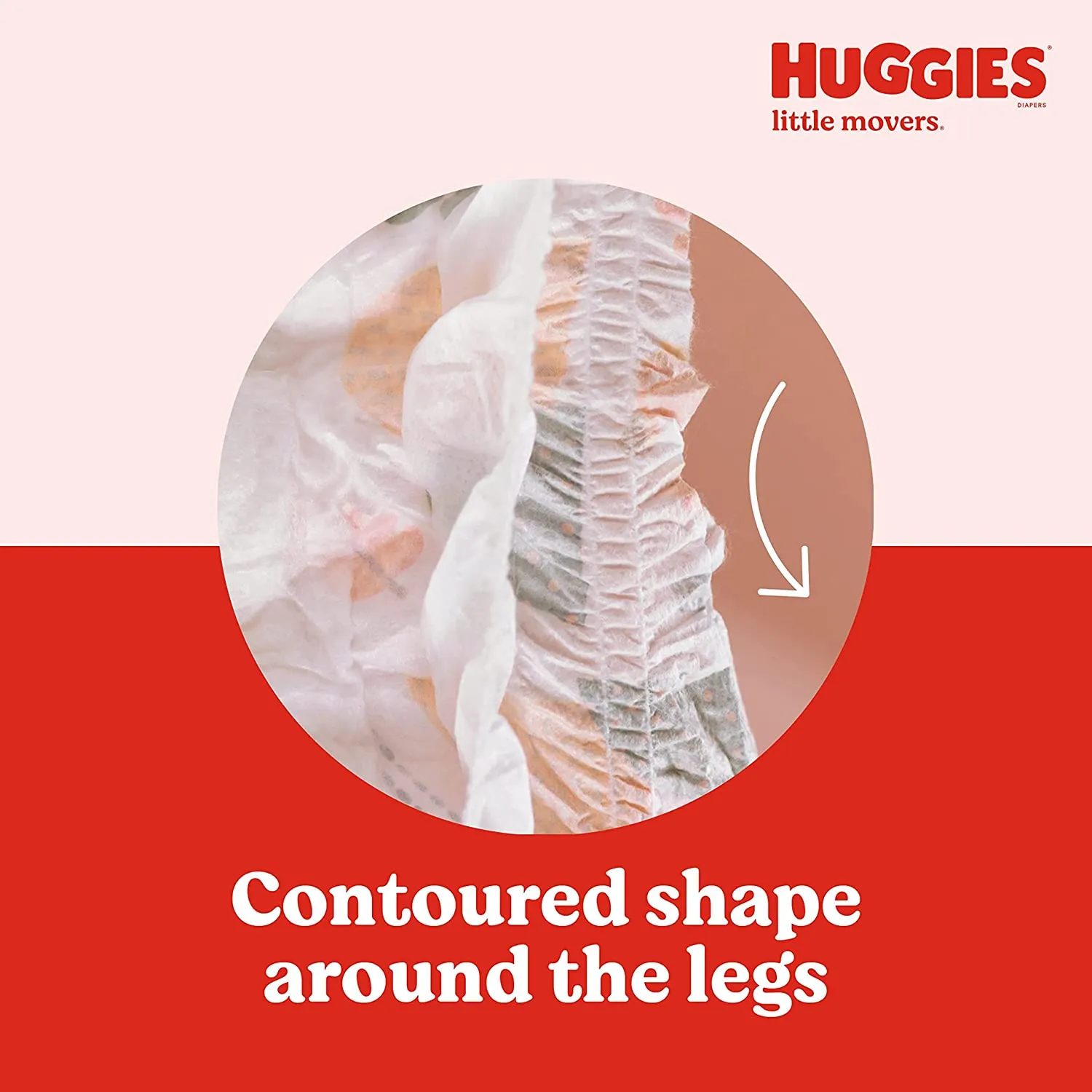 Huggies Little Movers S5 (19 diapers) - 3600049680